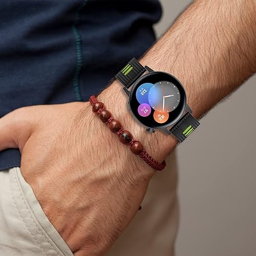 Miniatura 4 de Correas de repuesto compatibles con Kospet Tank M1/AMAZTIM C20/Military/Slothcloud, correa deportiva de silicona suave, correa de reloj de