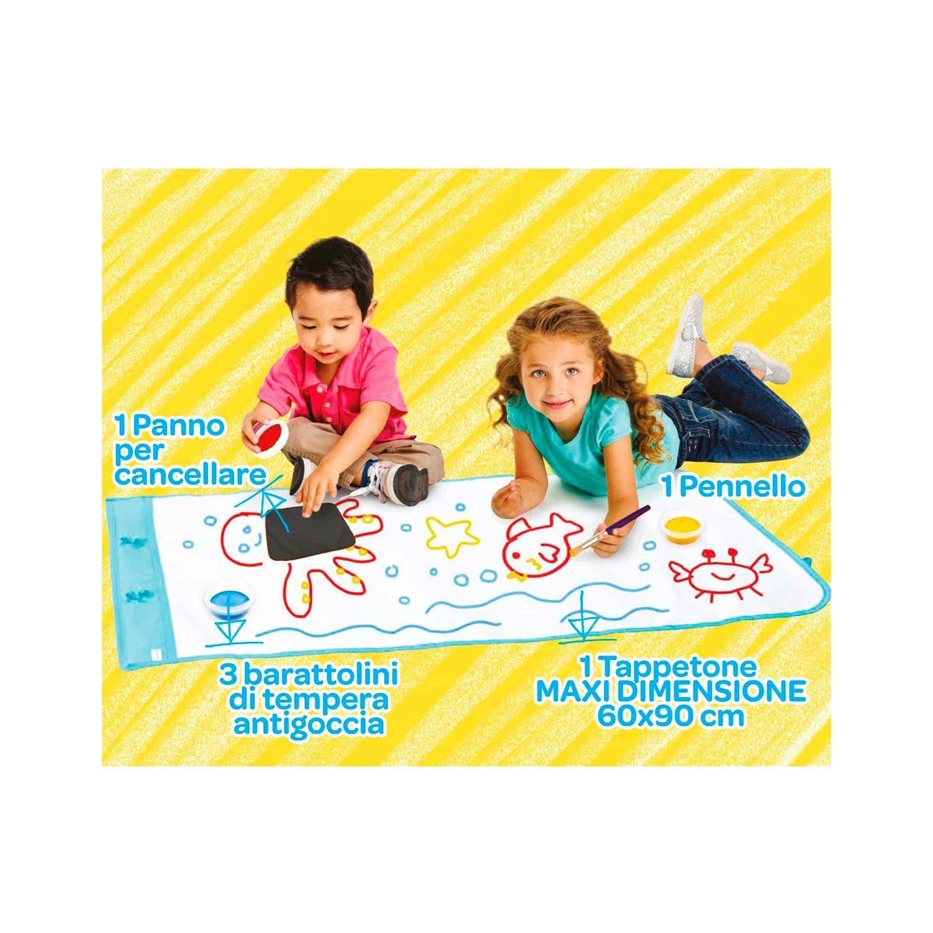 CRAYOLA - Kit de 10 Mini Pots de Peinture Lavable, 10 Couleurs Différentes - Âge Conseillé: à Partir de 3 Ans, 10 petit pot de peinture de 59ml