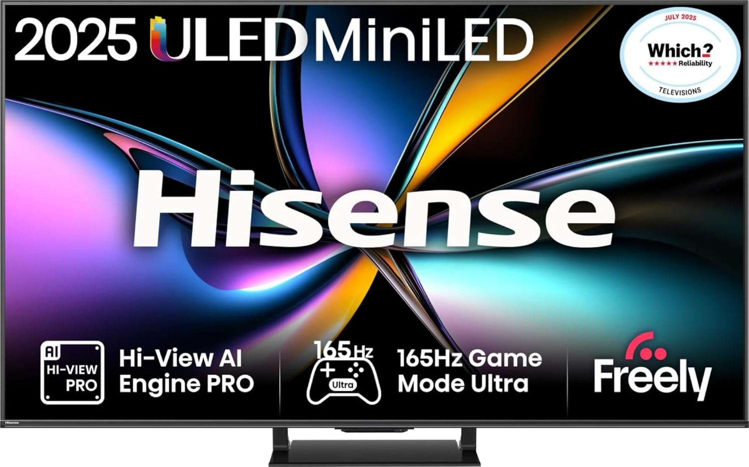 Hisense TV 75U7Q Pro (2025) 75" ULED Mini-LED Pro UHD 4K