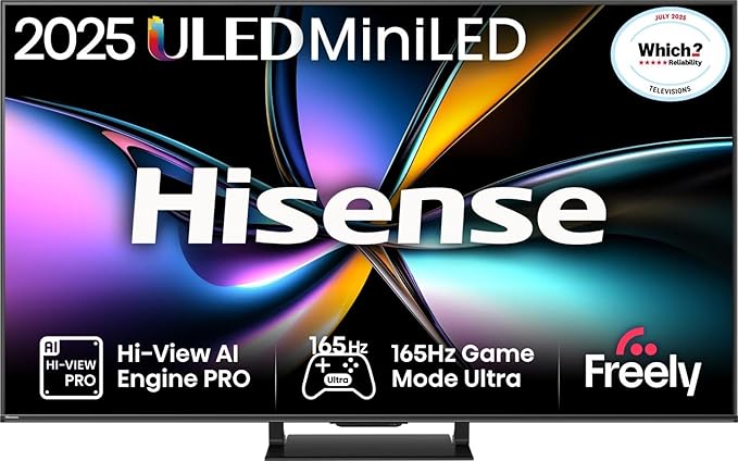 Hisense TV 75U7Q Pro (2025) 75" ULED Mini-LED Pro UHD 4K