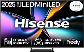 Hisense TV 75U7Q Pro (2025) 75" ULED Mini LED Pro UHD 4K