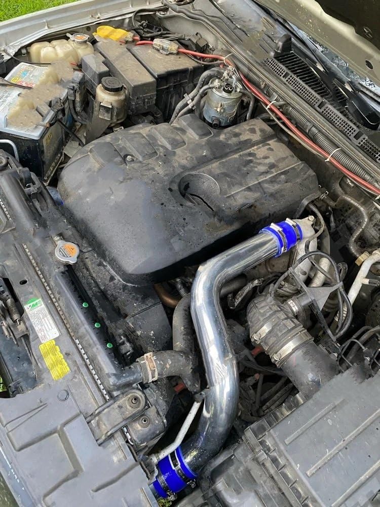 Chłodzony intercooler Pasuje do Navara D40 2.5L YD25DDTi 2005-2014Turbo Diesel Direct Bolt zestawy rur intercoolera Chłodnica intercooler