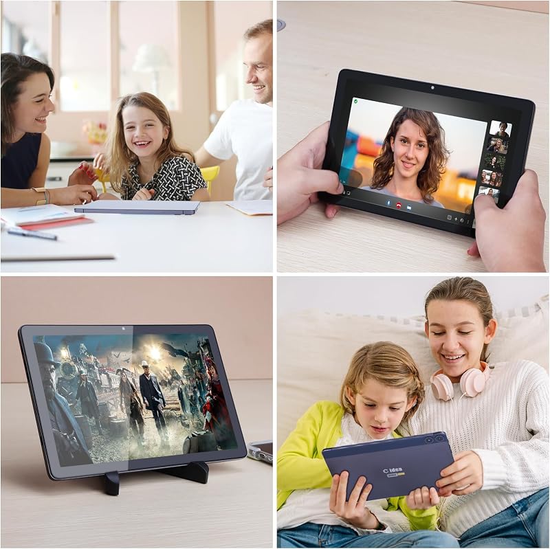 C idea 10.1 hüvelykes Android 12 tablet 8GB RAM 128GB tárhellyel WiFi 5G