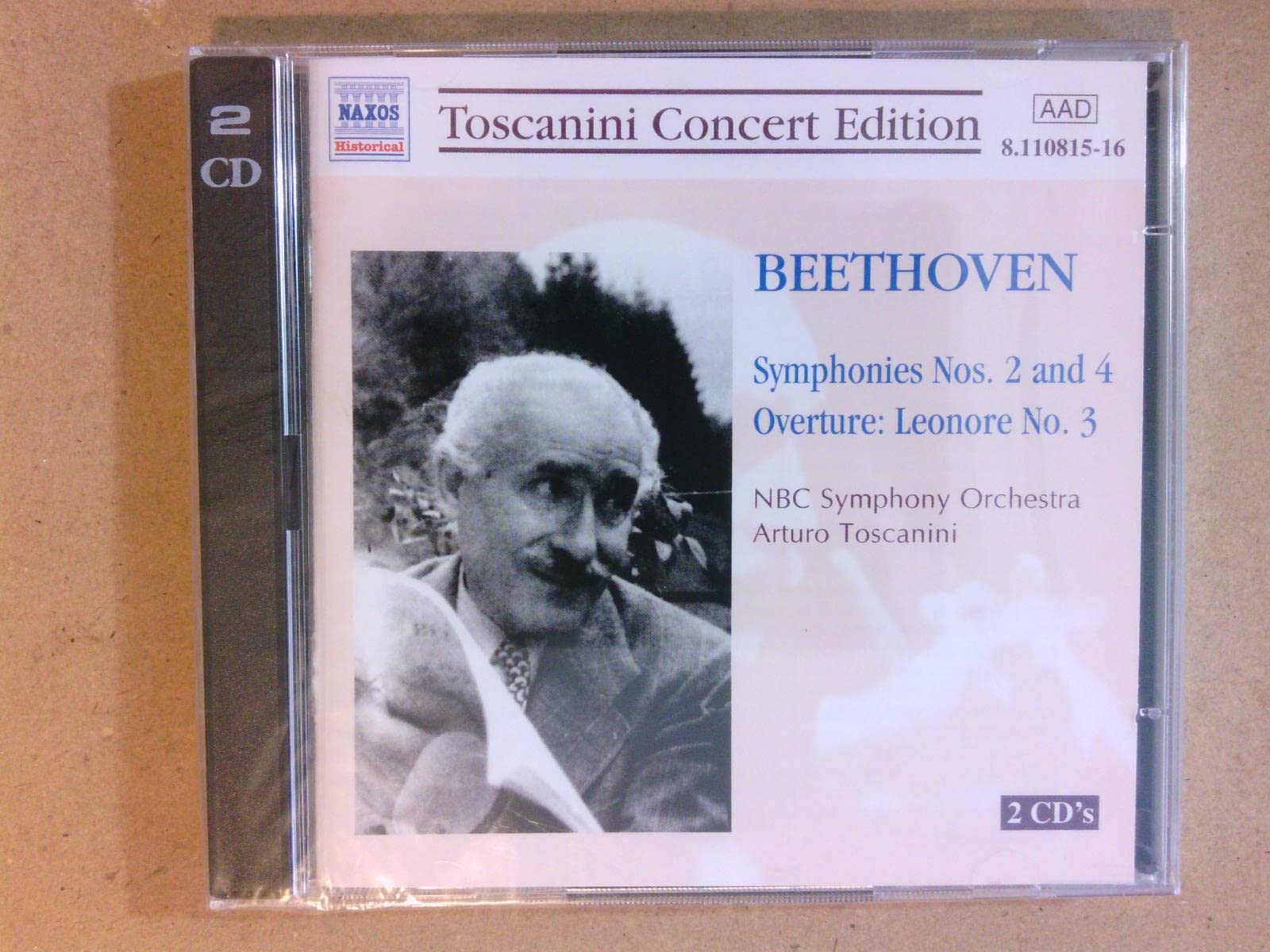 Beethoven - Symphonies Nos 2 & 4; Leonore Overture No 3