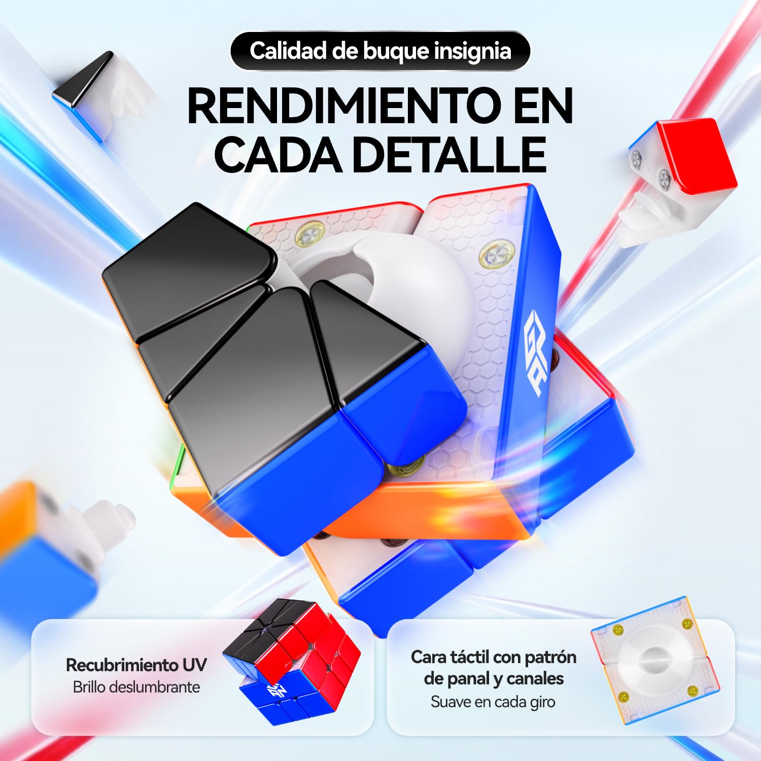 GAN SQ1 Cubo de Velocidad Square-1 3x3 Special Irregular Cube Mágico