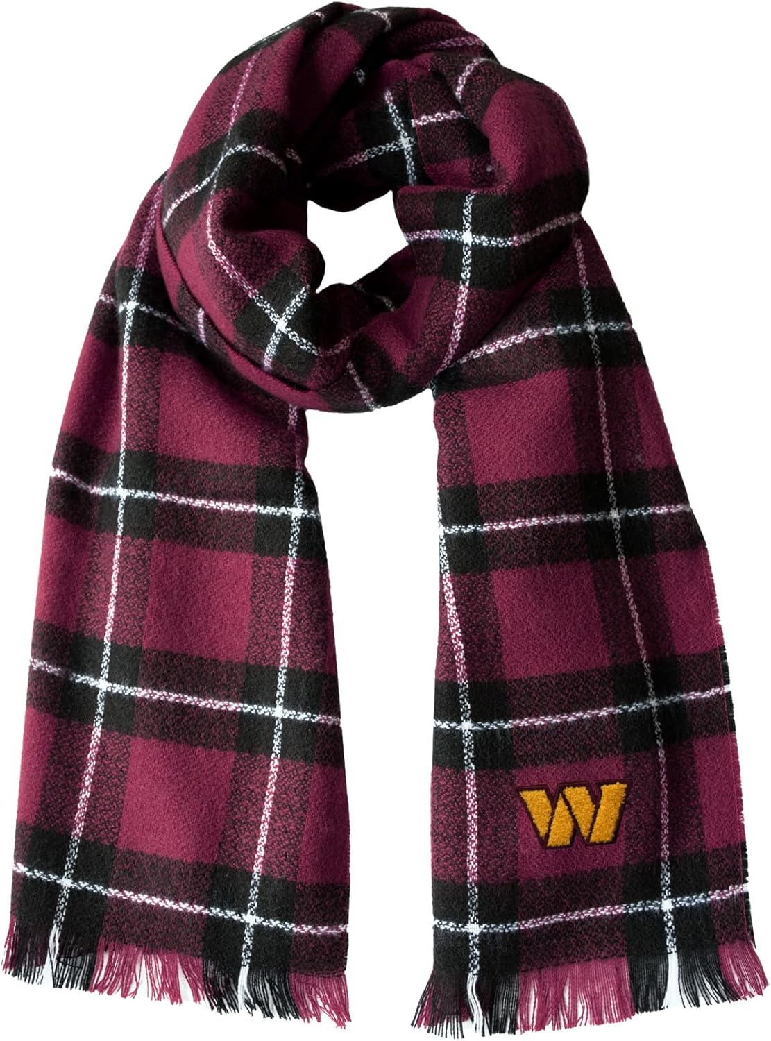 Littlearth NFL Unisex Nfl Plaid Blanket Scarf