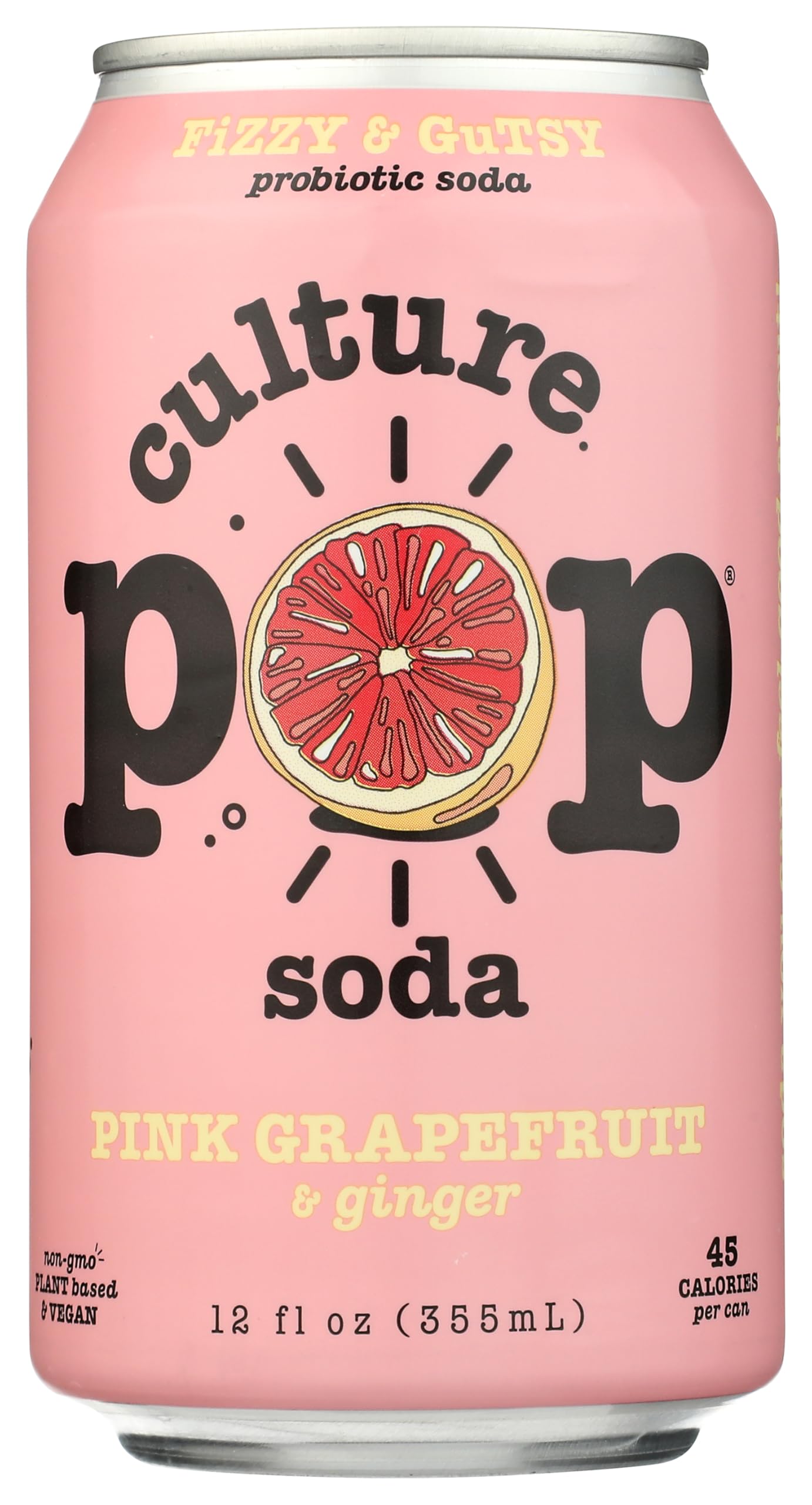 Soda Probiotic Grapefruit Soda 12 FO