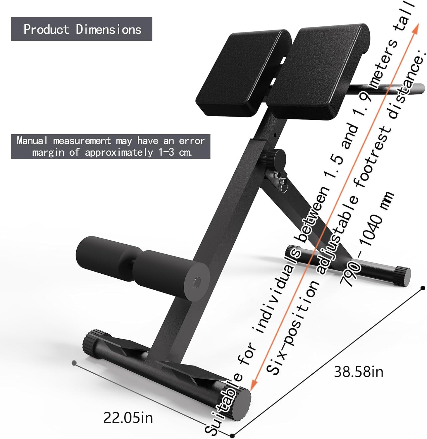 Roman Chair Goat Stand Up Home Foldable Roman Bench Back Trainer Fitness Equipment Goat Waist Trainer