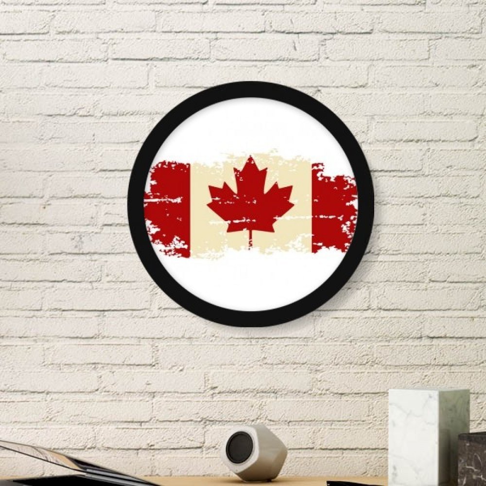 Feuille d'érable rétro cadre art print Canada pour embellir votre salon ou espace bureau