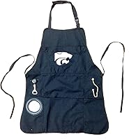 Vista 8 de Team Sports America Delantal de parrilla de la Universidad de Michigan Abrebotellas y soporte aislado para bebidas Correas ajustables