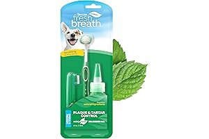 Fresh Breath Toothbrush Kit for Dogs