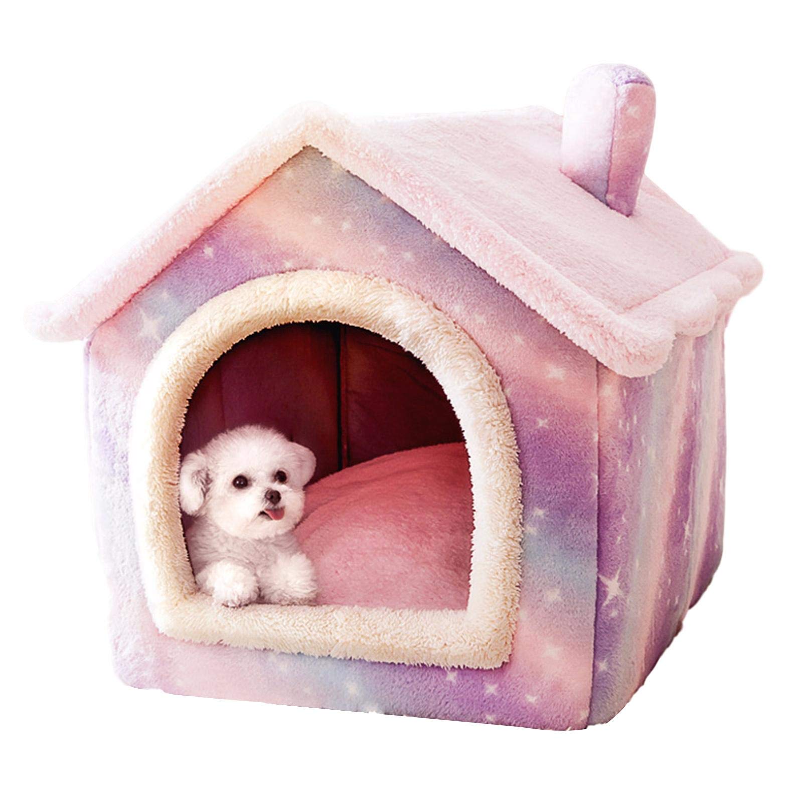 House-type Kennel Keeps Warm In Winter, Small Dog Teddy, Removable And Washable Dog House, Cat Bed, Four Seasons General Pet Supplies