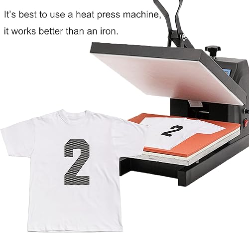 Miniatura 3 de Mr-Label 44 piezas de vinilo termotransferible con números 0-9, gran resistencia, para camisetas, jersey, uniforme, ropa, tela, impresión (números