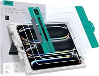 ESR 2db Edzett Üveg Képernyővédő iPad Pro 13 inch M4 (2024) - 9H Keménység, Karcálló, HD Tisztaság, Egyszerű Felhelyezés, Apple Pencil Kompa 1