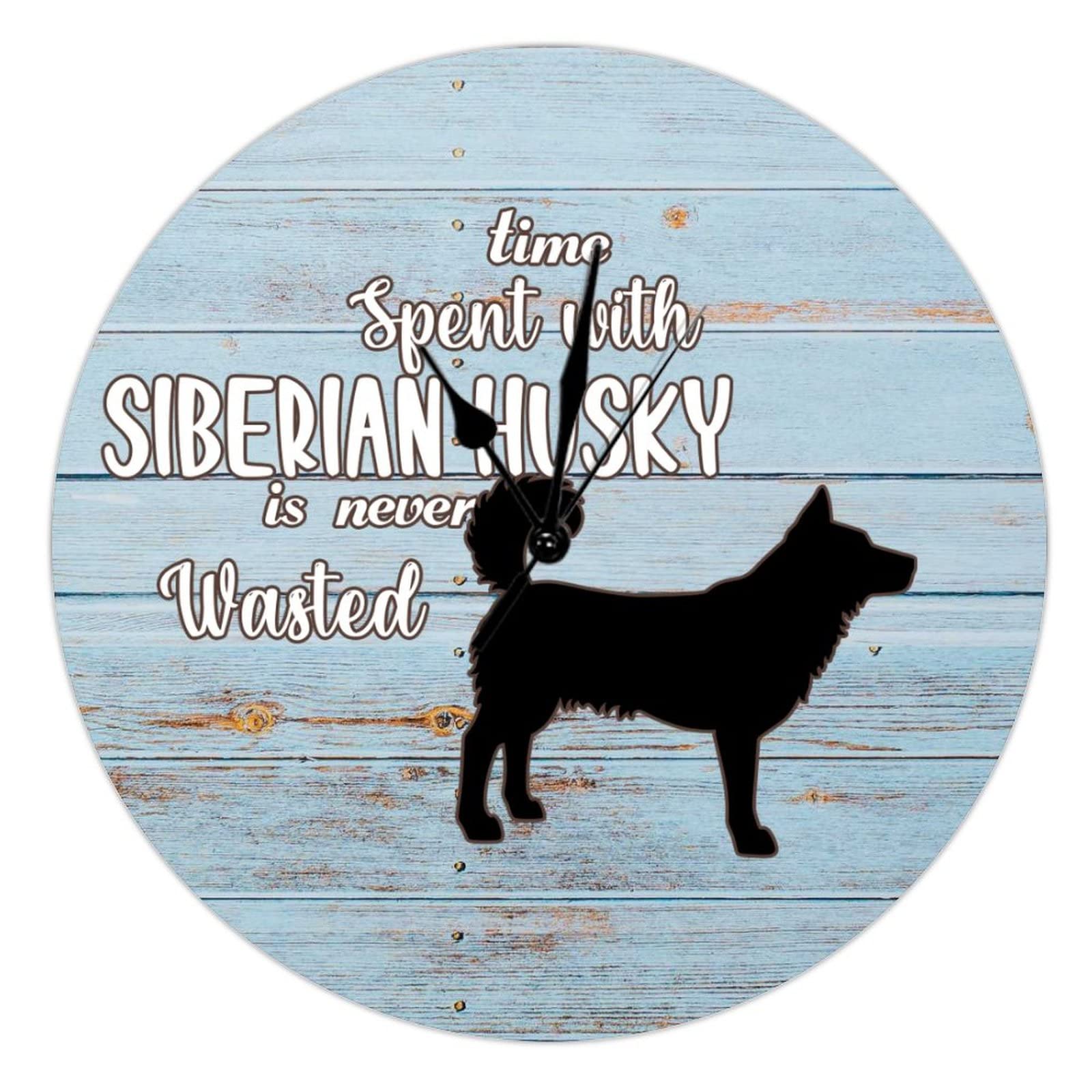 Horloge sur mesure pour chien cadeau maîtres passionnés chiots
