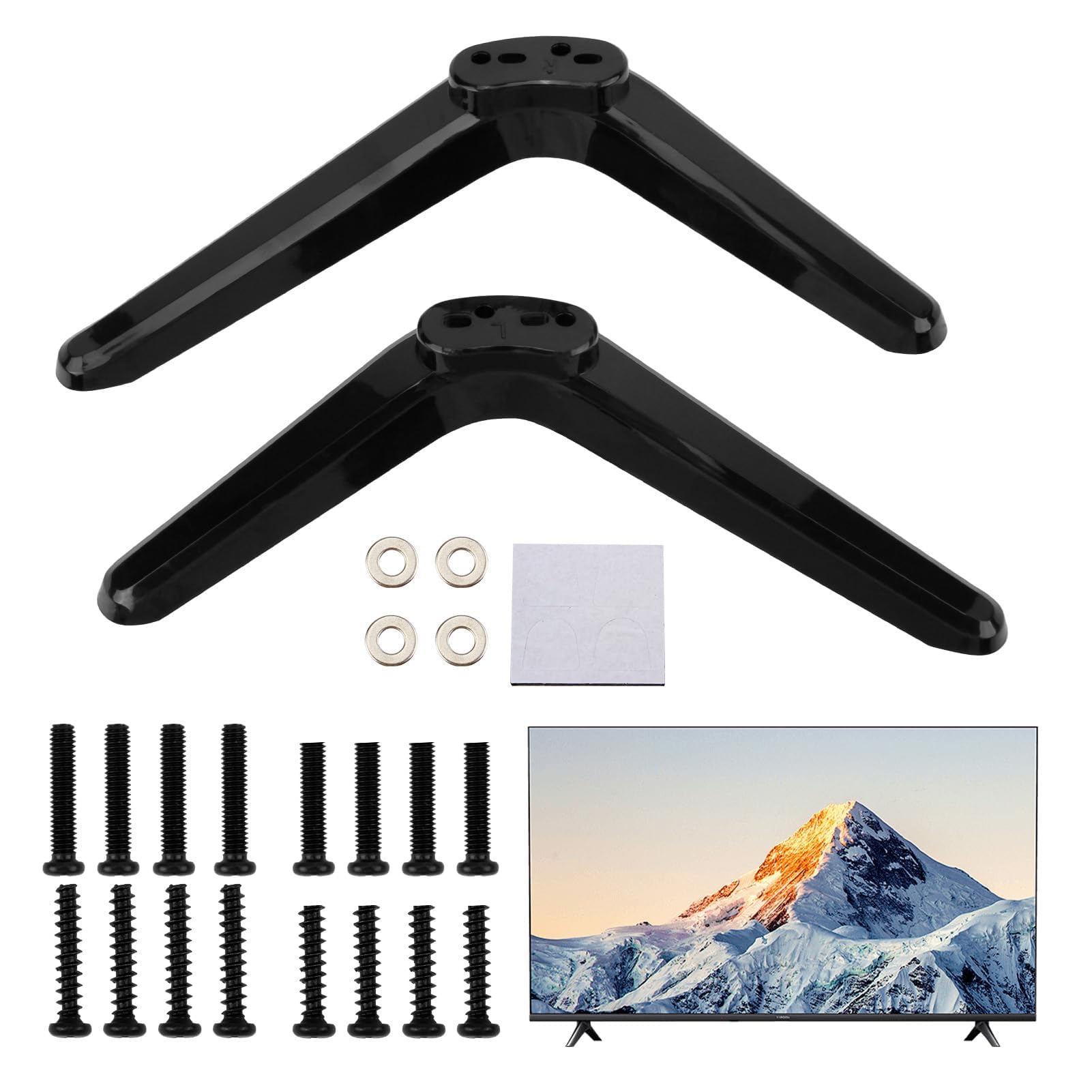Patas Universales Para TV - Base De Soporte Estable Con Diseño Antideslizante Para Pantallas Planas
