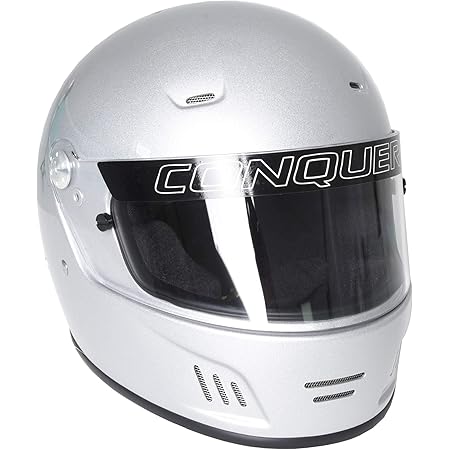 Conquer Snell SA2015 Approved Full Face Auto Racing Helmet