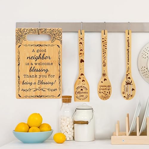 Miniatura 6 de Regalos para vecinos, regalo de agradecimiento para vecinos, regalo de inauguración de la casa para vecinos, regalo de Navidad para vecinos, juego