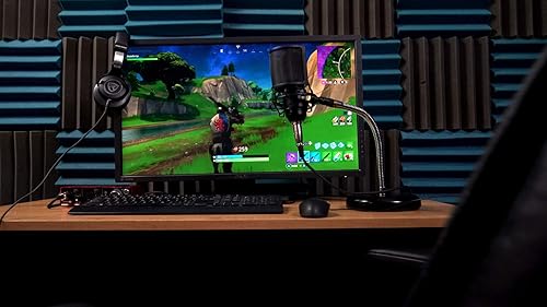 Miniatura 9 de Rockville RDMS6 Soporte de micrófono de escritorio de cuello de cisne de 11.8 pulgadas, base pesada, posicionamiento flexible, compatibilidad de