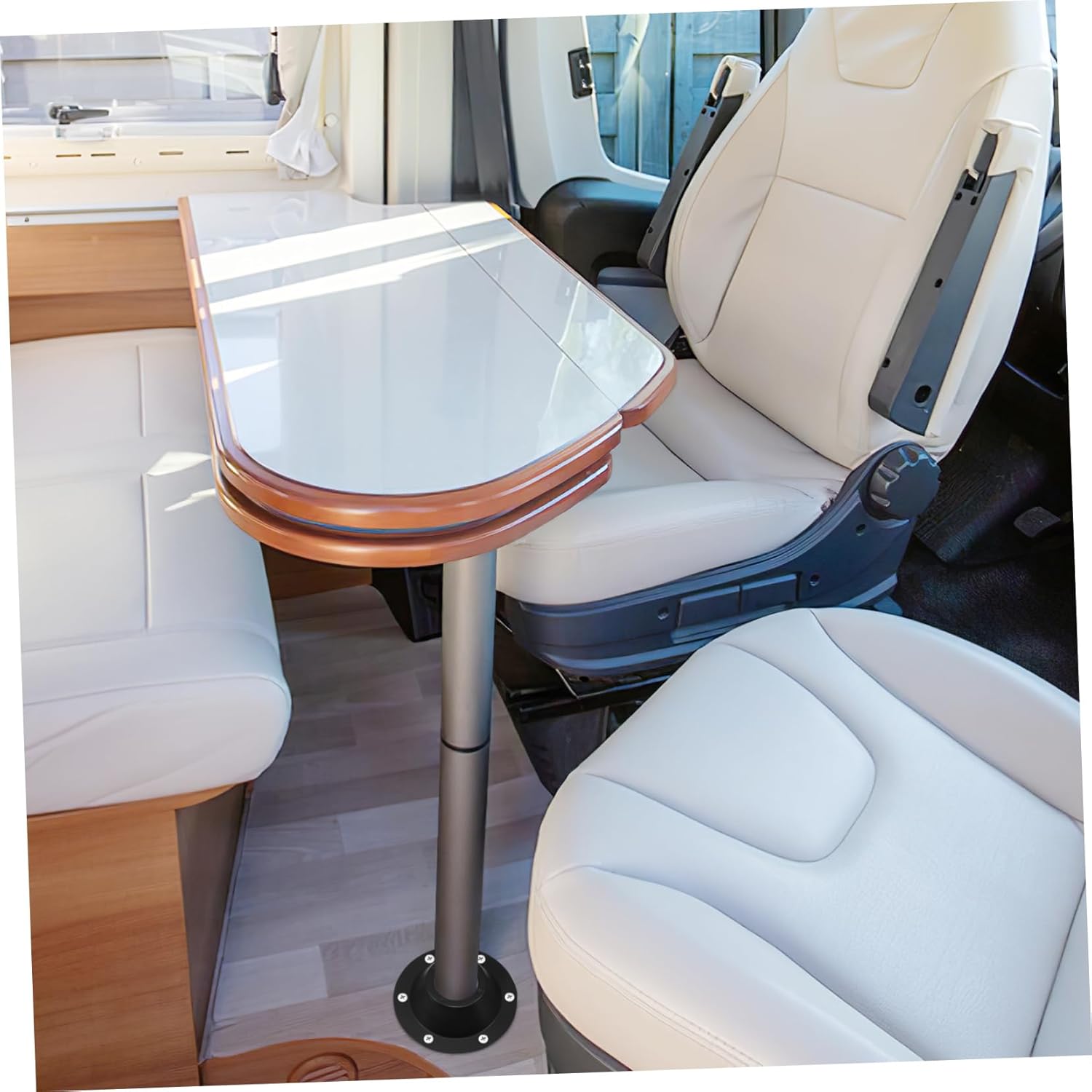 8pcs Portable Rv Table Leg Mount Flush Mount Base for Outdoor Camping Boat Camper Rv Accessories