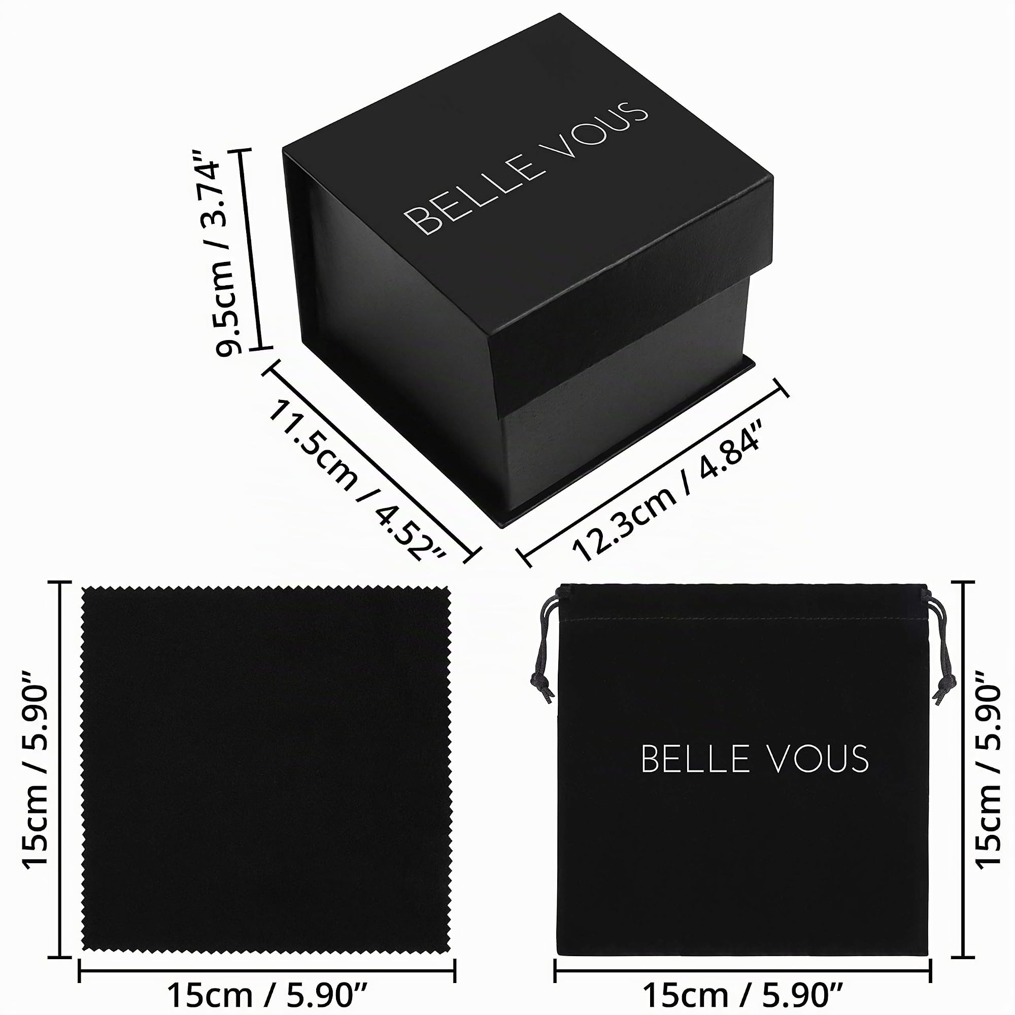 Belle Vous Prisma Pyramide de Cristal K9 - 8 x 8 x 9,7 cm Prisma Pyramide de Belle Vous Prisma Pyramide de Cristal K9 - 8 x 8 x 9,7 cm Prisma Pyramide de