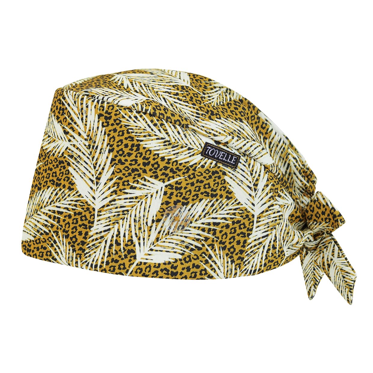 Scrub Caps for Women with Buttons, Classic Surgical Caps