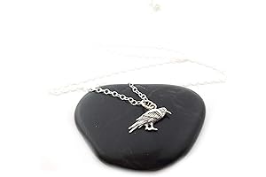 Tiny Raven Charm Necklace: Captivating Symbolism and Delicate Beauty
