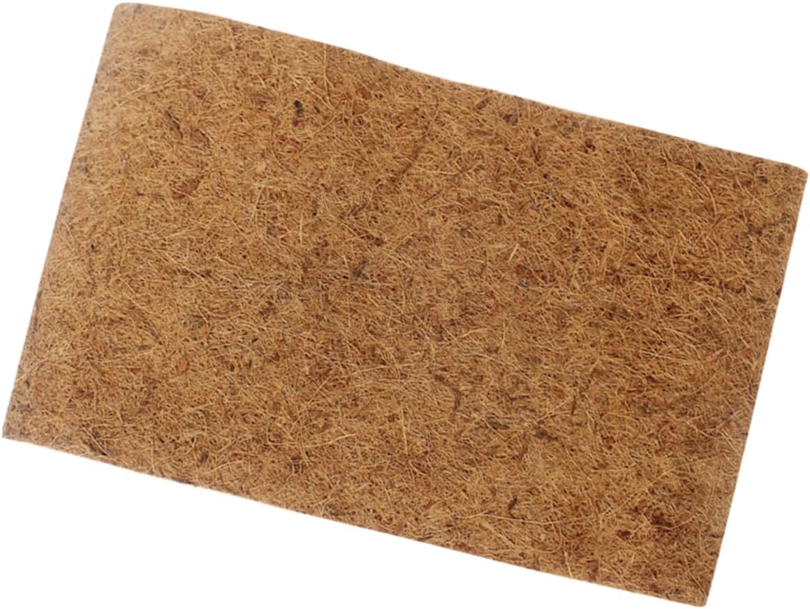 Reptile Carpet Bearded Dragon Leopard Gecko Natural Coconut Coir Tank Liner Terrarium Substrate Easy to Cut Decorative Pad