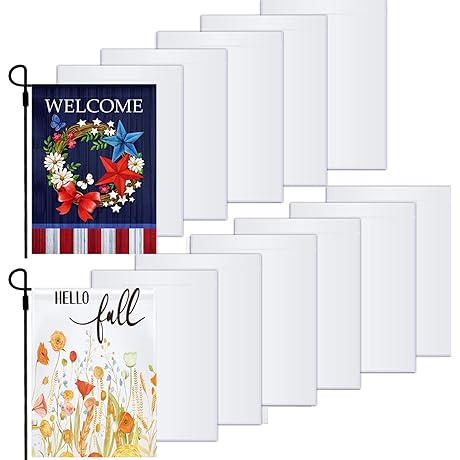Sublimation Blanks Garden Flags: Personalize Your Outdoor Decor!