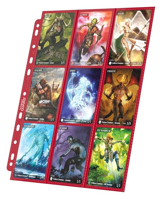 Foto 5 de 7 de Ultimate Guard 18-Pocket Pages Side-Loading Rojo (10)