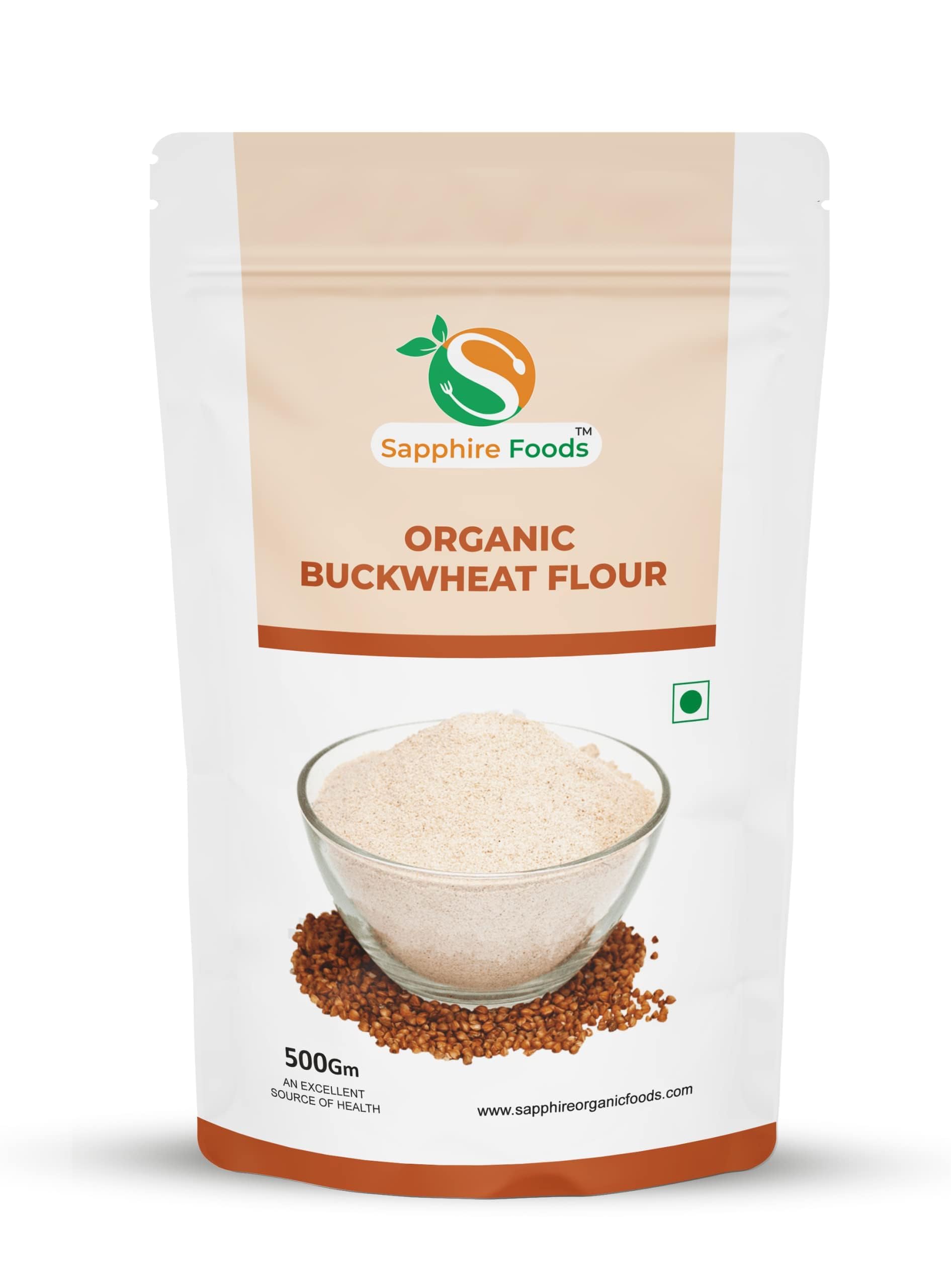 See full amazon price history chart for SAPPHIRE FOODS Organic Buckwheat Flour-500gm SAPPHIRE FOODS Organic Buckwheat Flour-500gm (B0D4V7V9TX) Amazon Price History, Amazon Price Tracker