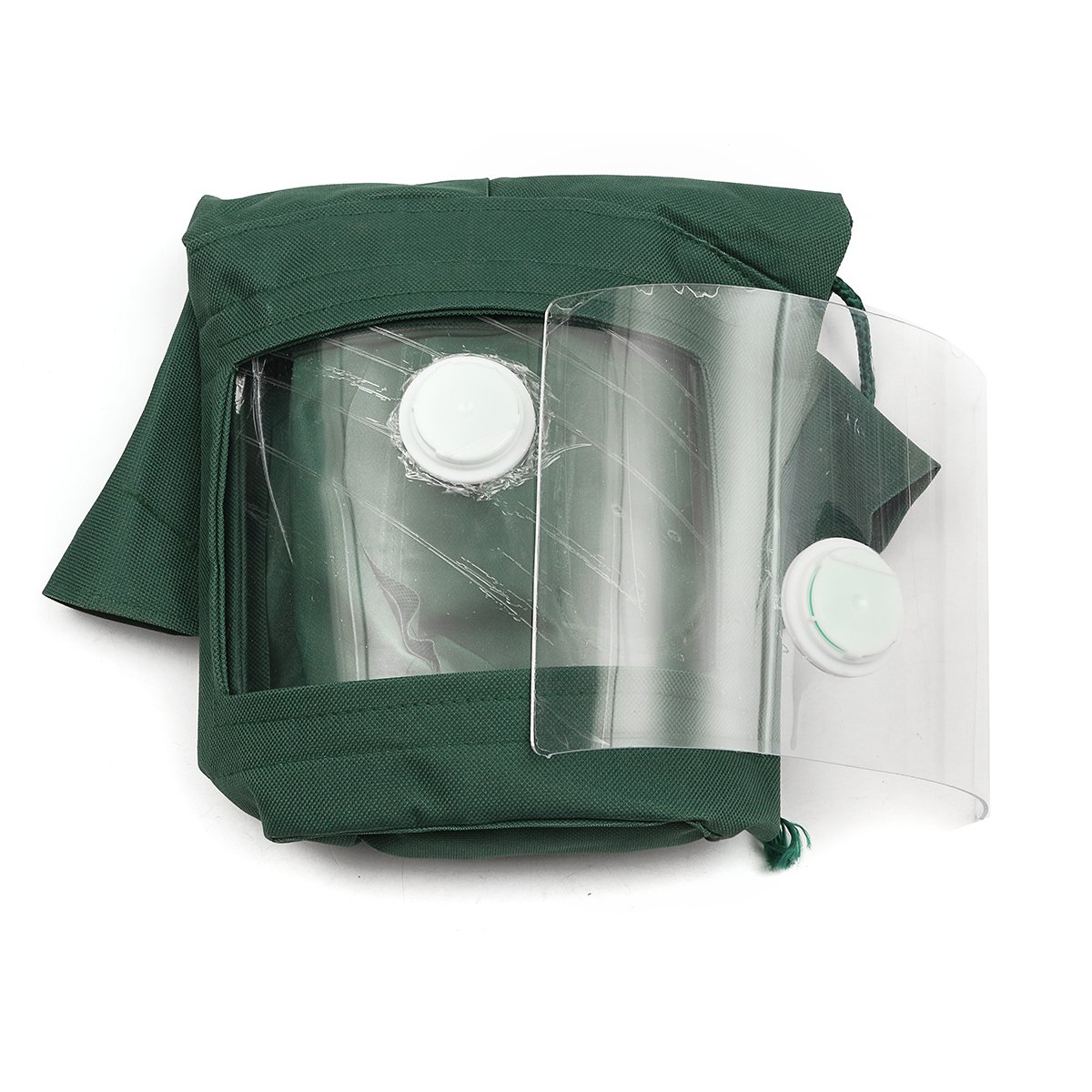MASUNN Sablage Capot Sable Abrasif Grain Shot Sandblaster Masque Poussière Outil De Protection