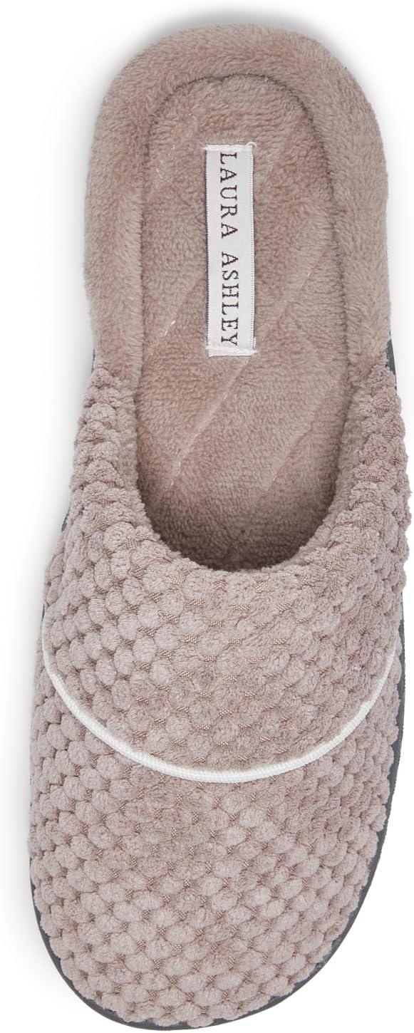 Ladies Spa Rugged Slippers With Memory Foam Insole