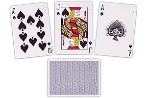 Braille Playing Cards - Maxiaids Tactile Playing Cards (Braille on one corner)