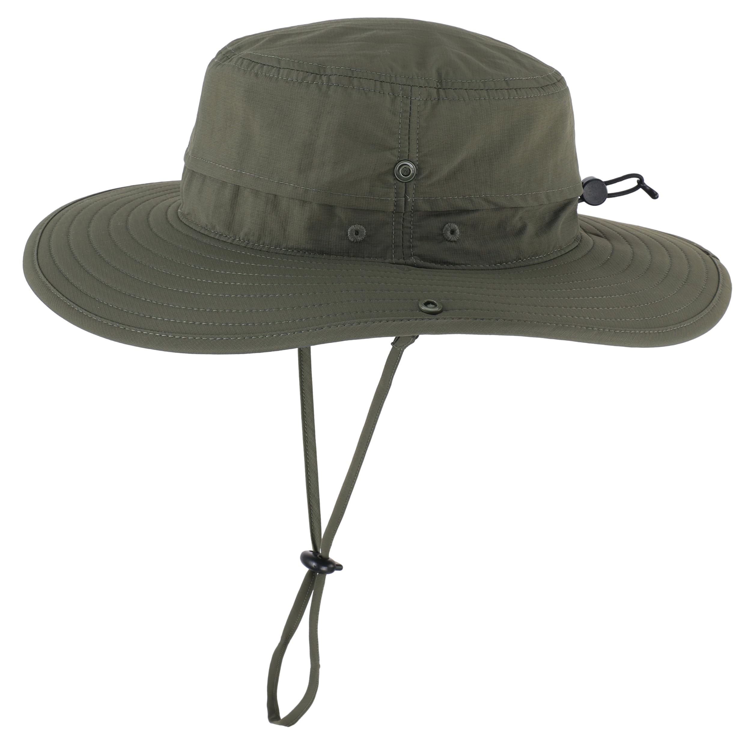 Sun Hat for Men Women Outdoor UV Protection Safari Hat for Fishing Hiking Gardening Breathable Cowboy Hat UPF50
