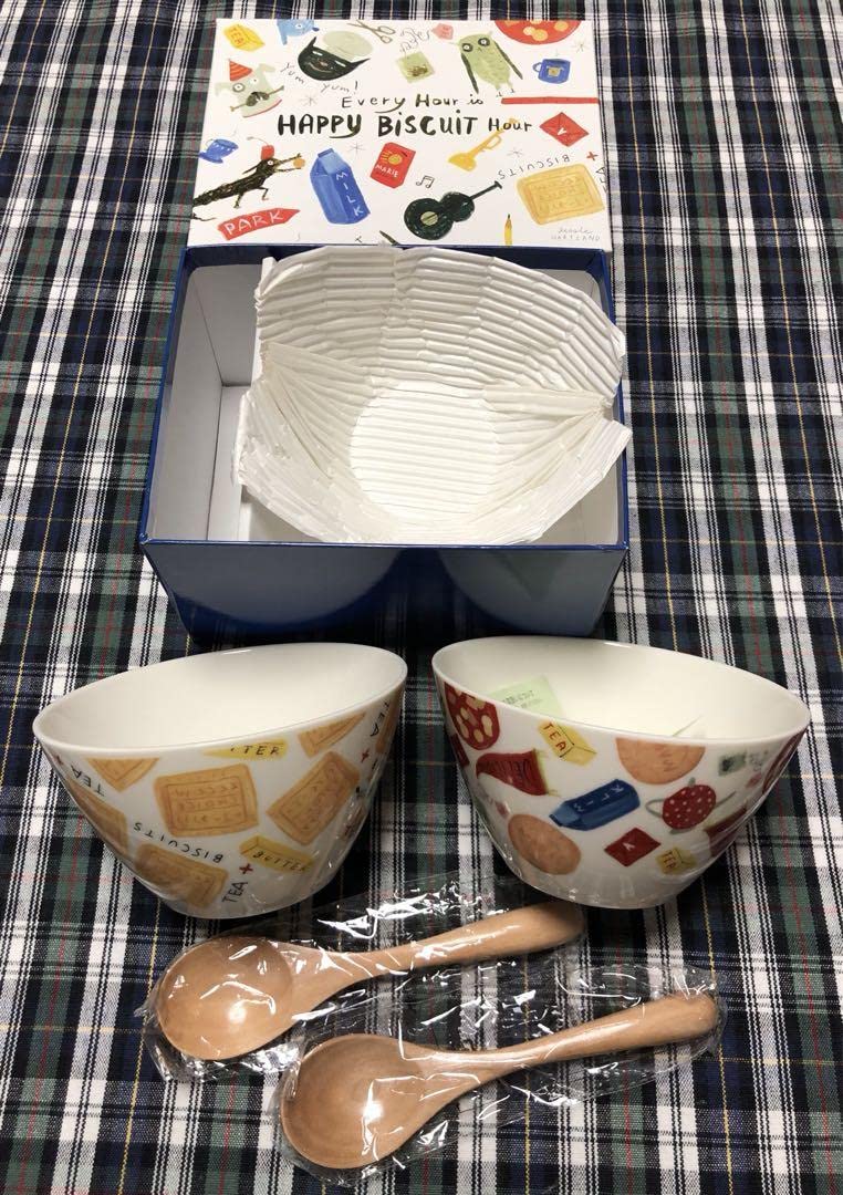 Afternoon Tea Morinaga Seika Bowl Pair Set, Tableware