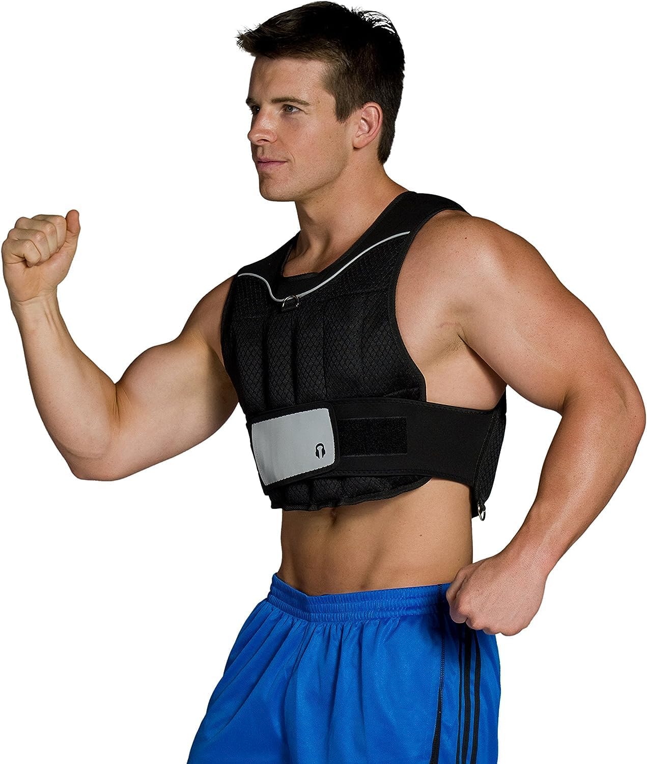 CAP Barbell (HHWV-020C1) Adjustable Weighted Vest, 20-Pound, Black, version 2