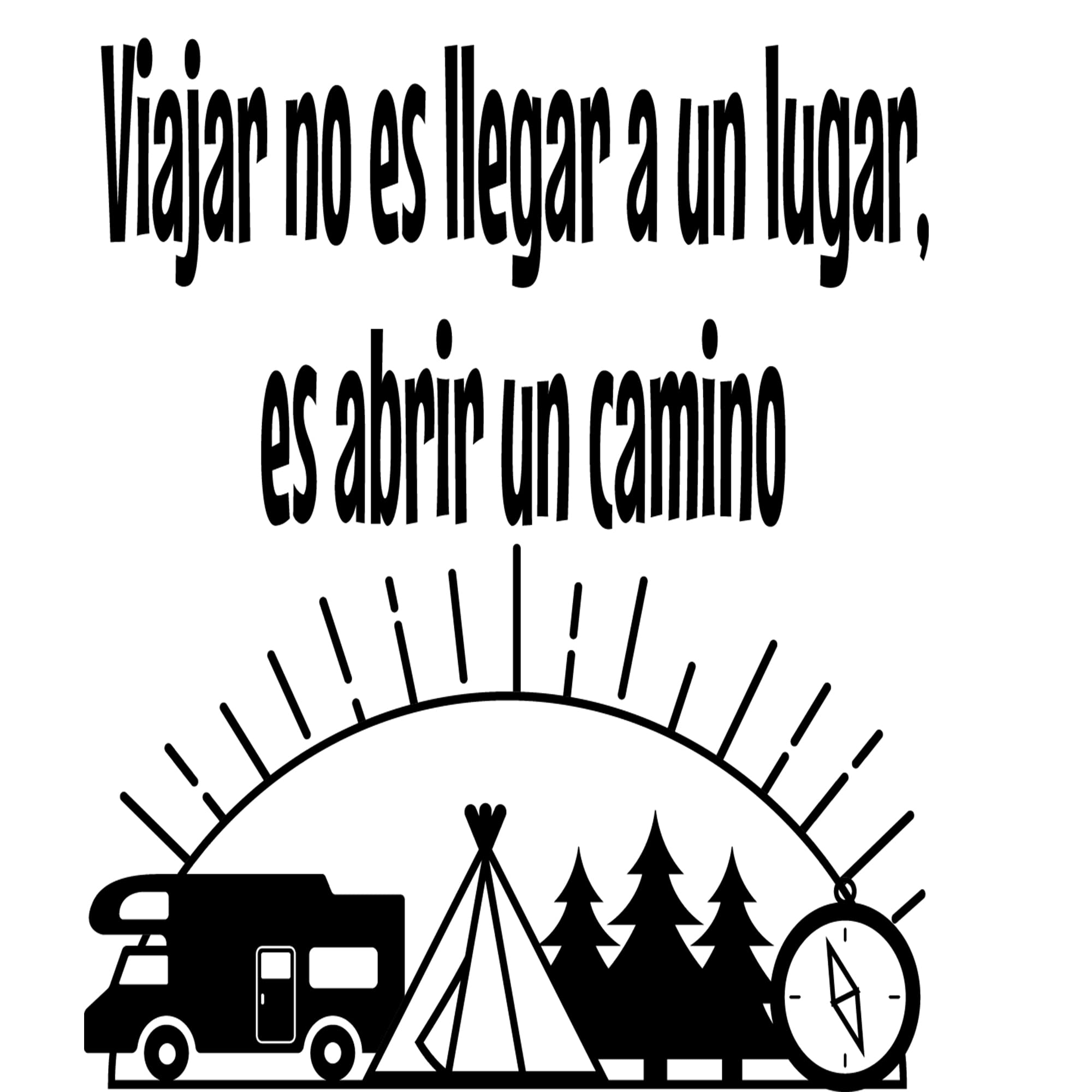 Adesivo Decalcomania Camper/caravan/bussola Camper (NON TUTTI QUELLI - Foto 5