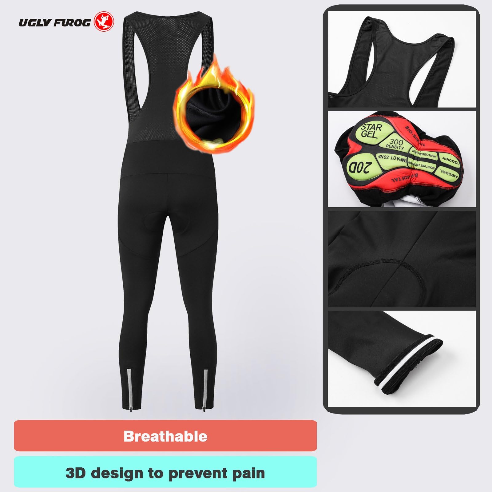 UGLY FROG Maillot Ciclismo Transpiración Deportes al Aire Libre Ropa