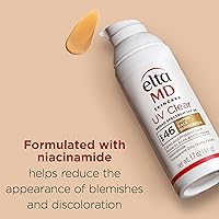 Vista 6 de EltaMD UV Clear Face Sunscreen SPF 46, Oil-Free Sunscreen with Zinc Oxide, Dermatologist Recommended