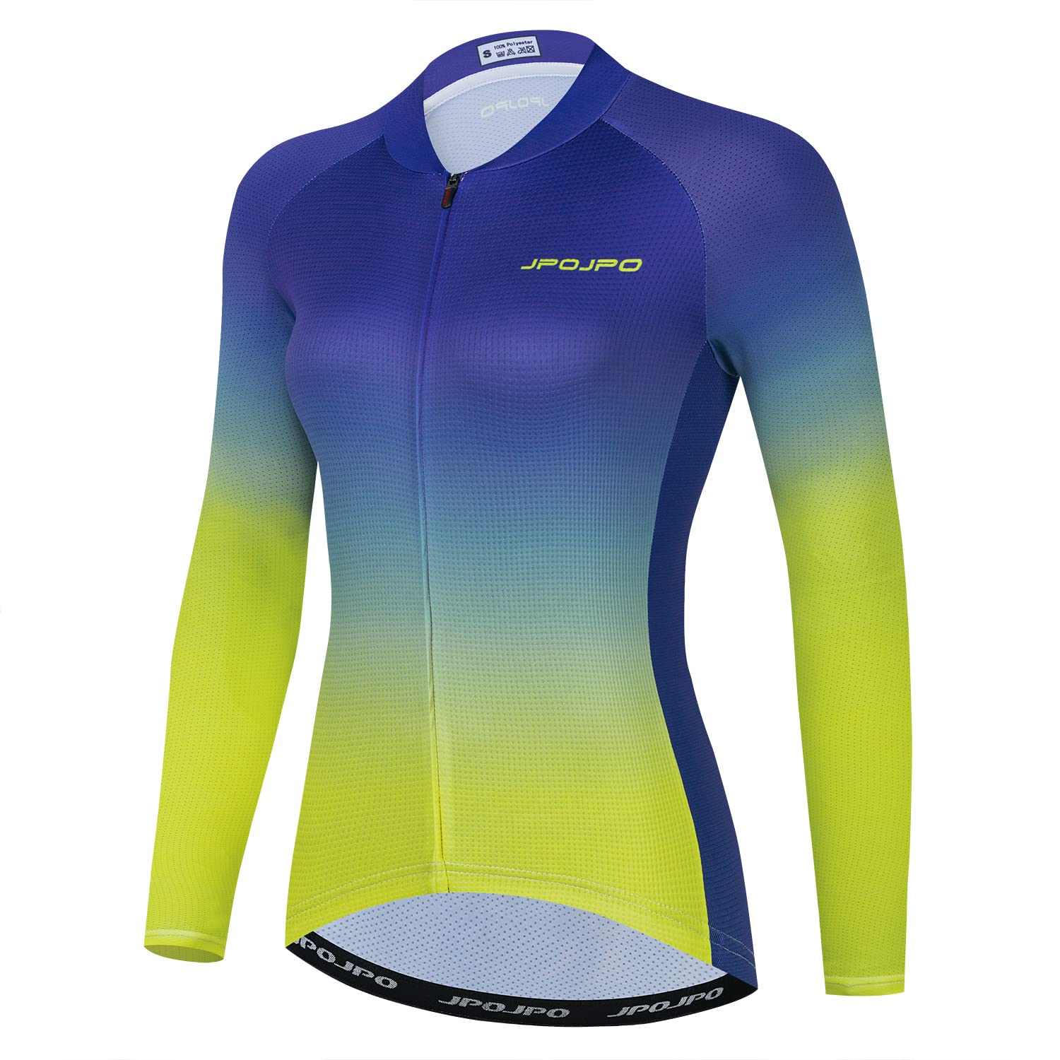 HimyBB Women Cycling Jersey Pro Team Long Sleeve Bike Shirt Tops UPF 50+ Sun Protection XXXL