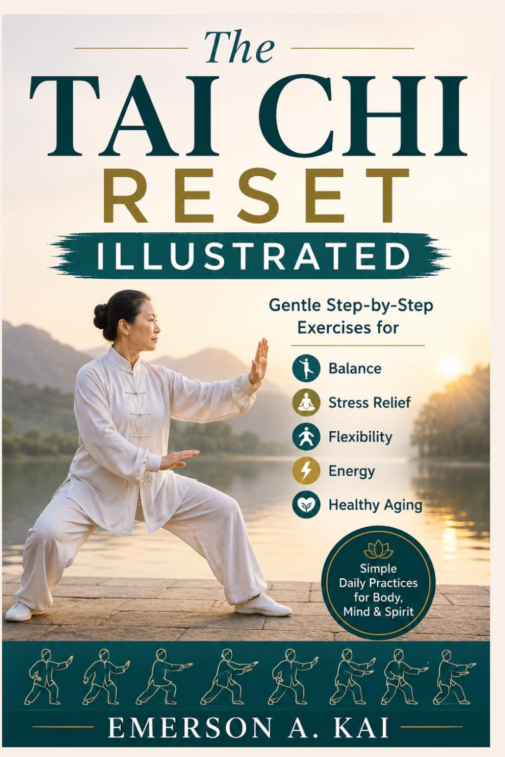 THE TAI CHI RESET ILLUSTRATED: Gentle Step-by-Step Exercises for Balance, Stress Relief, Flexibility, Energy, and Healthy Aging
