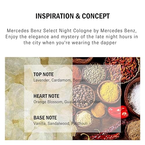 Miniatura 2 de Mercedes Benz Ultimate - Eau de Parfum para hombre - Colonia de larga duración para hombre, ámbar, colonia de pachulí, 2.5 onzas