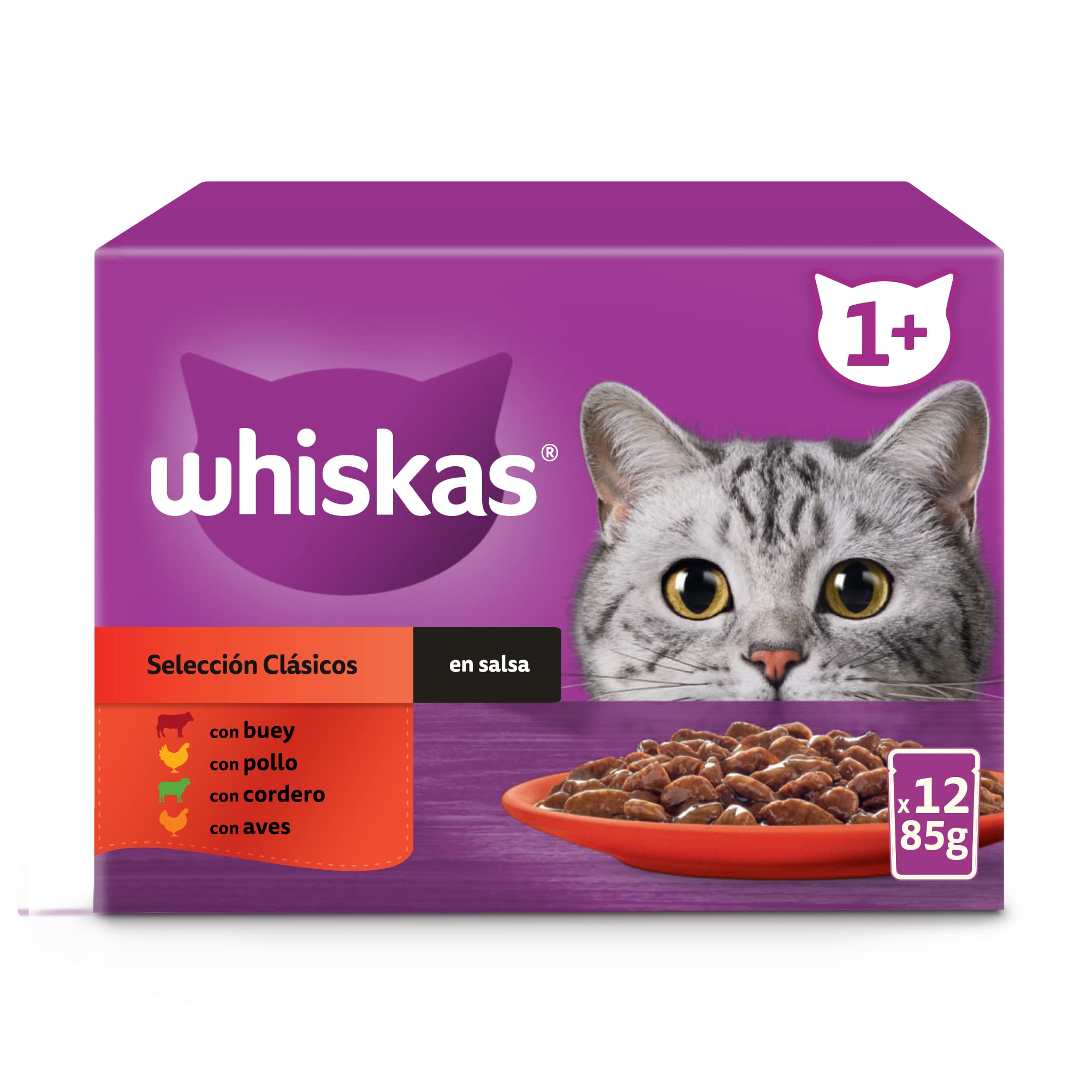 Bundle WHISKAS Core Carnes 38+10X85G