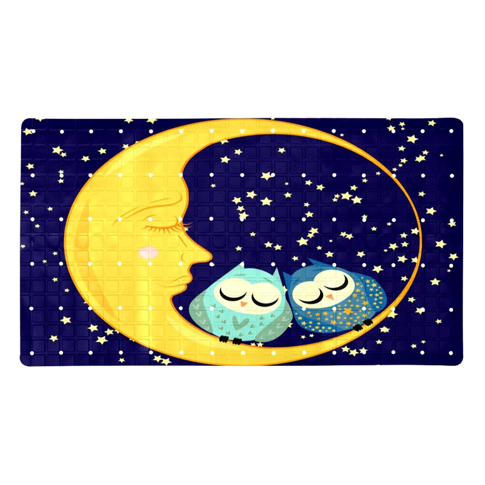 Tapis de bain antidérapant pour sécuriser la douche des enfants et des seniors 71x40cm