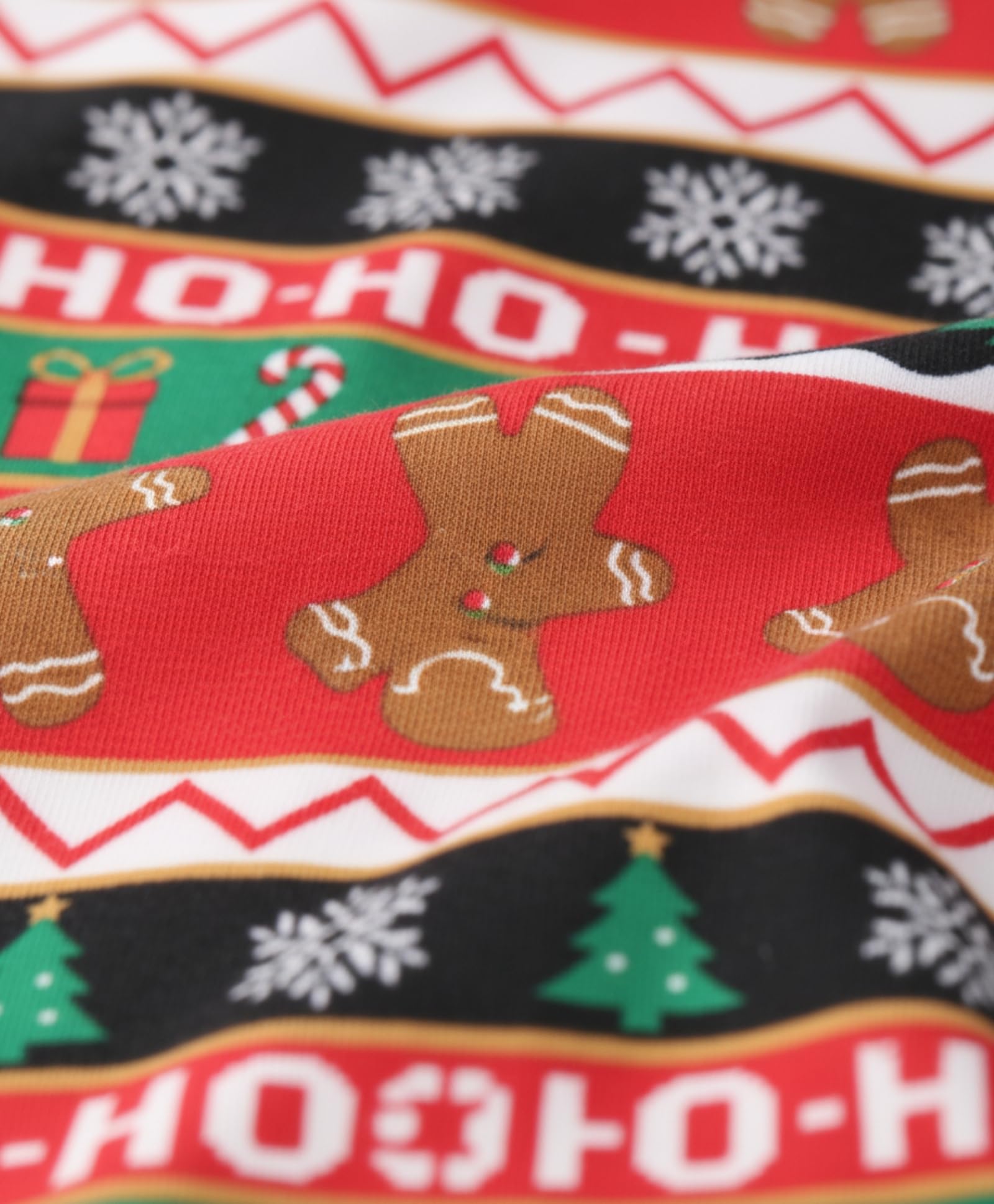 ANTHRILO Christmas RED Long Sleeve Pyjama Set - RED | 9-10 Years - Image 5 thumbnail