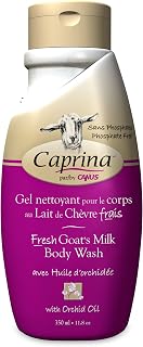 Caprina Body Wash with Orchid Oil, 350 ml, 11.8-Ounce