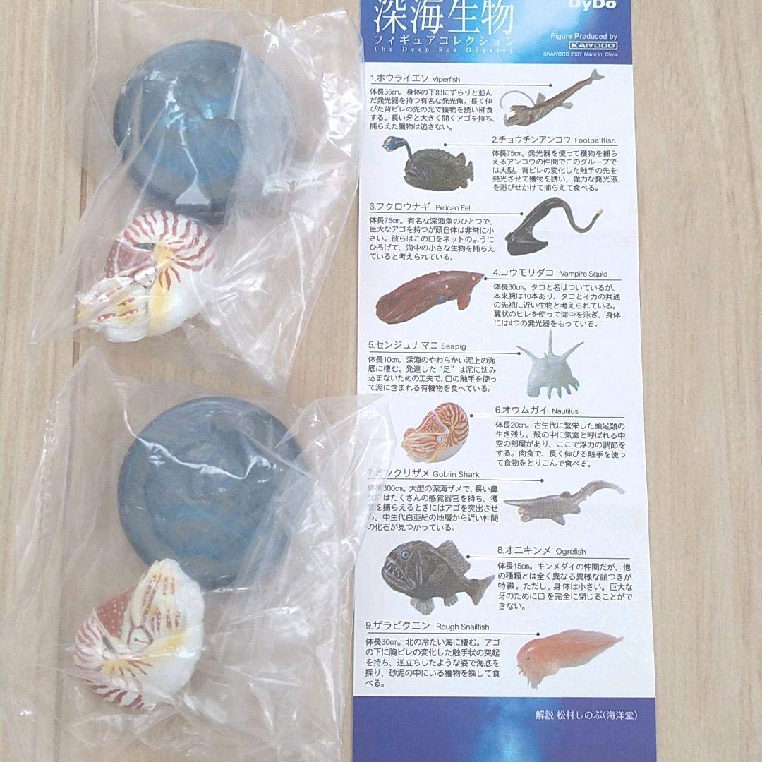 海洋堂深海生物MIU Amazon | 海洋堂 MIU 深海生物 フィギュアコレクション1