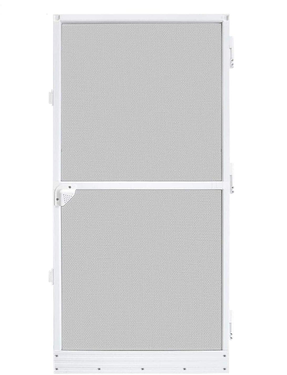 UISEBRT Insektenschutz Fliegengitter Tür Alurahmen 120x240cm, Weiß
