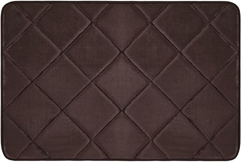 Vista 31 de Home Dynamix Capri Haven - Tapete de baño de espuma viscoelástica, lavable a máquina, gris claro, 20 x 30 pulgadas